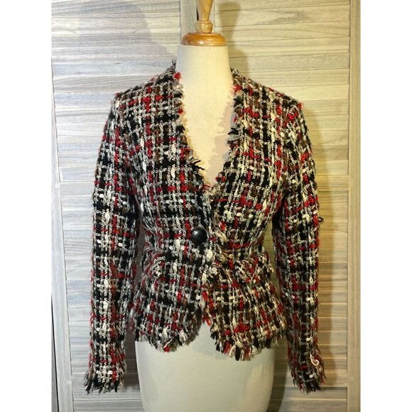 Tara Ryan Sz 8 Retro Blazer - Picture 7 of 15